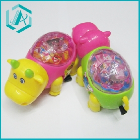 Wholesale Latest kids plastic wind-up toy hippo with different colors