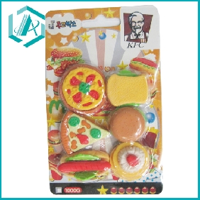 Wholesale KFC food shape popular daily eraser