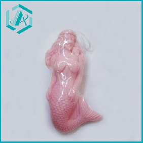 Wholesale Mermaid lovely shape style fruit glycerine soap in promotion