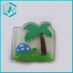 Coconut tree shape fruit glycerine soap in promotion