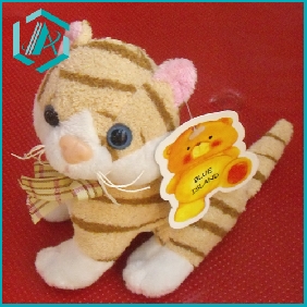 Wholesale Kids preferred Plush stuffed lovely tiger toys, 12cm