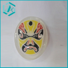 Wholesale Types of yellow facial make-up in Beijing opera fruit glycerine soap in promotion