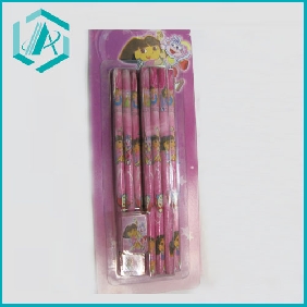 Wholesale children's cartoon stationery 2 piece set with little girl print style in promotion