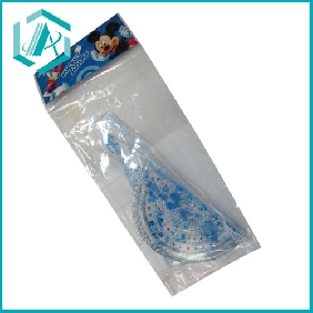 3 piece basic style triangle ruler set designed for children in promotion