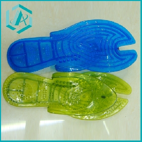 Wholesale New design PVC Foot massage slippers with fashion colours