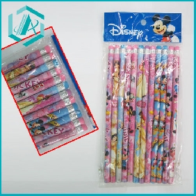 Wholesale 12 in one new hot sell practical wooden pencil