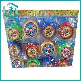 Wholesale high quality plastic 12 in one block happy flashing yo-yos