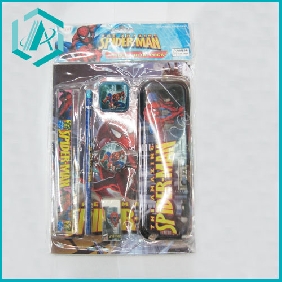 boys' favorite powerful spiderman practical daily pencil set