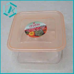 Wholesale 1L plastic basic design enviromental safe non- toxic crisper in promotion