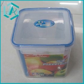 2.5L household big size utility plastic crisper in promotion