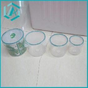 Wholesale 4 cubages 4 set household enviromental non-toxic plastic crisper on sale