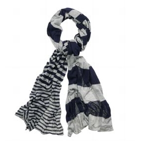 Wholesale Lady's fashion scarf, top quality polyster and cotton, newest style for western market