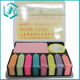 New various color self-adhesive note pad