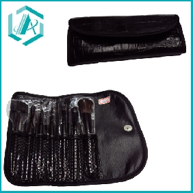 Wholesale 7 pcs makeup natural eco cosmetic brush with goat hair