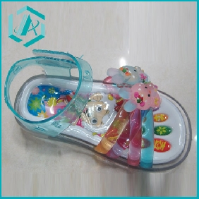 Wholesale Girls kids beautiful sandal for summer and autumn, flip-flops sandals