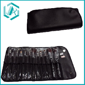 Wholesale 12 pcs eco  cosmetic brush set with animal hair