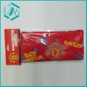 Wholesale 20.5*10.5cm manchester football club fabric pencil bag