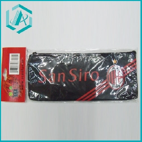 Wholesale 20.5*10.5cm ACM San Siro football club fabric pencil bag