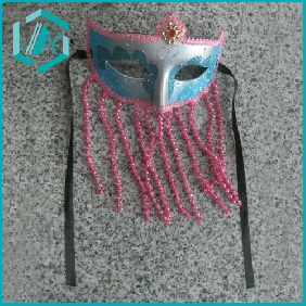 Wholesale 2011 newest model Halloween day eye mask, fashion design with beautiful with pearl