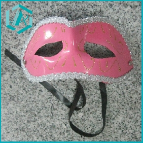 Wholesale Newest eye mask for 2010 Halloween day, PVC material, with ribbon