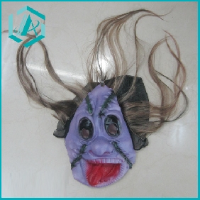 Wholesale horrible glycine material  solid halloween party mask