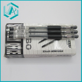 Wholesale Black color gel-ink pen, AS plastic holder, top quality gel-ink