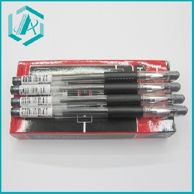Wholesale 0.5mm black gel-ink pen, top quality ink with plactis pen holder, writing smoothly