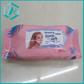 Wholesale women skin Cleansing refreshing towelette wet wipes