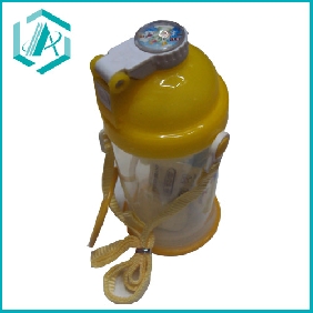 Wholesale yellow drinking bottle plastic bottle bottle for children/student