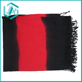 Wholesale 2011 newest red and black mix color scarf, top quality cashmere material