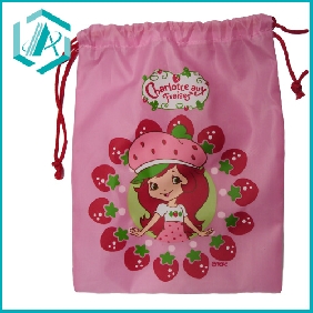 Wholesale 2011 hot sell polyester draw string shopping bag