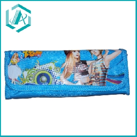Wholesale high-quality popular nylon solid pencil bag