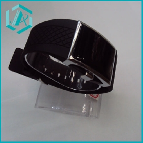 Wholesale 2011 new arrive black LED watches, top quality silicon belt, hot for gifts