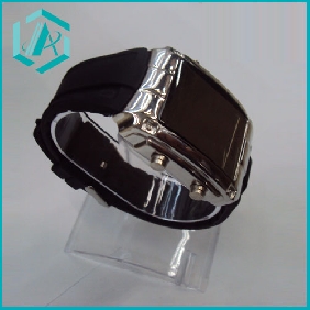 Wholesale Square shape blue color LED watch, can be mis colors pack