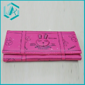 Wholesale Cute Red Rabbit fashion girl's purse wallet