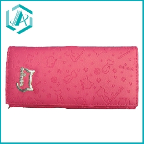 Wholesale New purple cute wallet fashion girls purse