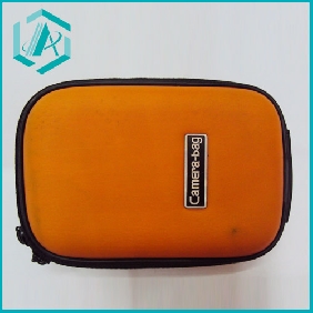 Orange Digital Camera pu Case Bag Pouch