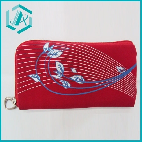 Wholesale New red flower printing cloth mobile phone bag