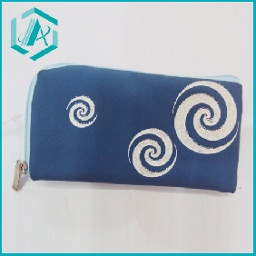 Wholesale Fashionable printed sky blue cloth mobile phone bag