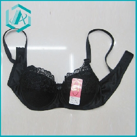 Wholesale Padded design bra with sexy black color