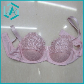 Wholesale Anti-Bacterial padded style bra for ladies, Spandex and Cotton material