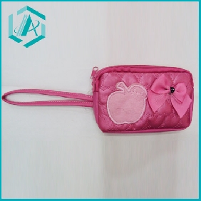 Wholesale Fashionable PVC pink mobile phone bag