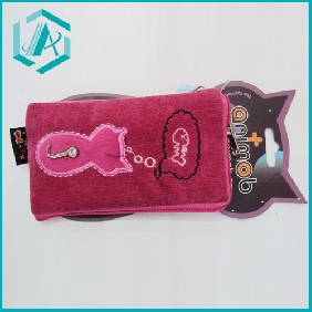 Wholesale Fashionable PVC colorful bear printing mobile phone bag