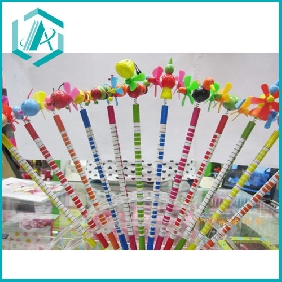 Wholesale hot sell wooden craft stationery animal shape pencil
