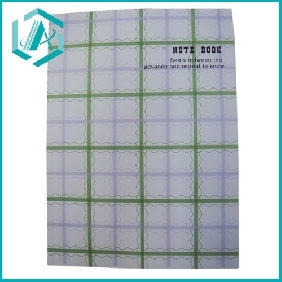 grid paper cover shcool students notebook