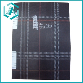 black and strips cover office and school notebook