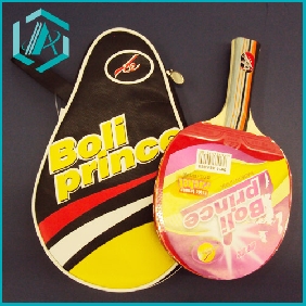 professional individual  table tennis racket with leather bag