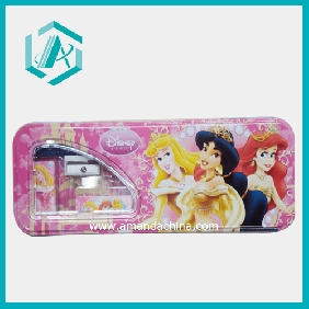 2011 newest student daily use solid cartoon pencil box