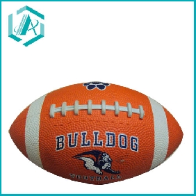 Wholesale yelloew and white color rubber rugby