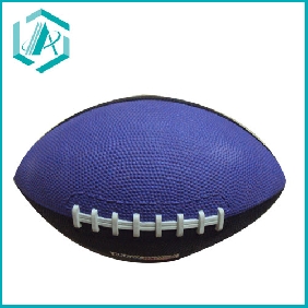 Wholesale blue  promotion high qulity rubber rugby